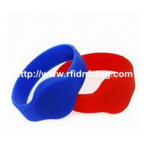 Silicone nfc rfid bracelet/wristband for access control
